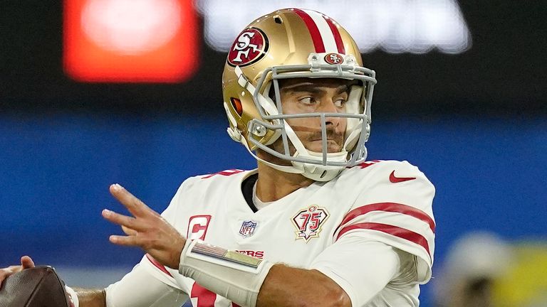 Quarterback Jimmy Garoppolo is expected to leave the San Francisco 49ers ahead of the 2022 season