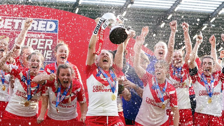St Helens entre dans la saison 2022 en tant que championne en titre de la Super League féminine