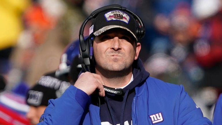 Joe Judge  is a combined 10-22 so far over his two years as head coach of the New York Giants