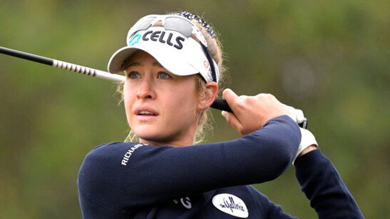 Nelly Korda leads heading into final round