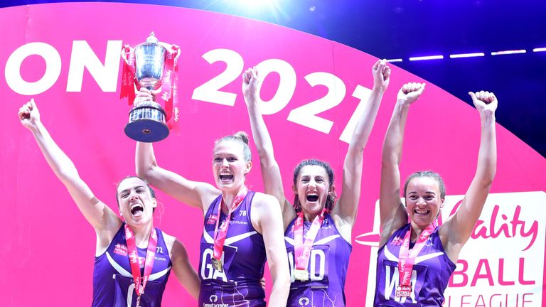 Loughborough Lightning's experienced quartet are returning for another season (Image credit: Morgan Harlow)