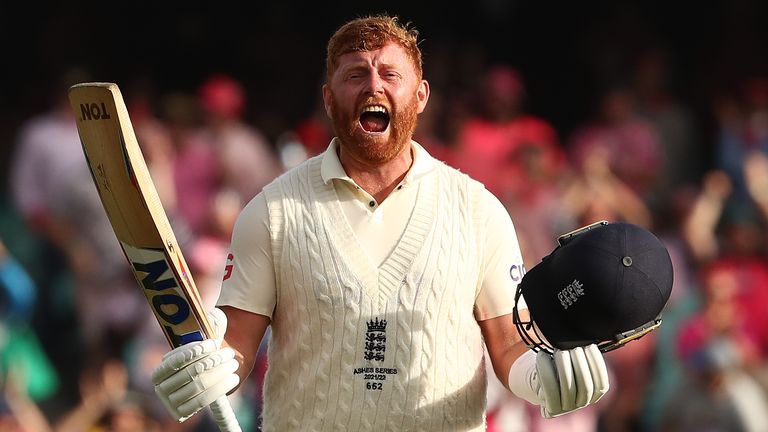 Jonny Bairstow top-scored in England's first innings with 113 - the side's first hundred in this Ashes series