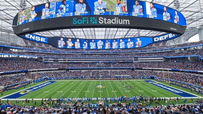 Super Bowl LVI will take place at SoFi Stadium in Los Angeles