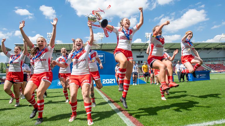 St. Helens are the current holders of the Women's Challenge Cup