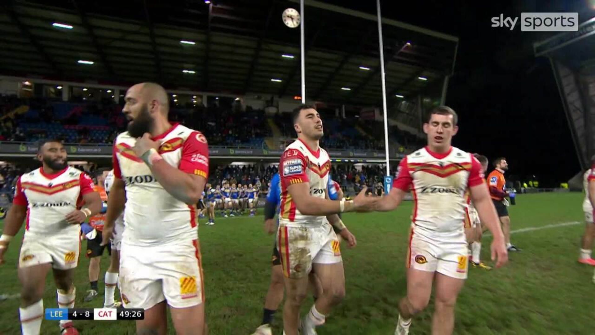 Chan's controversial try puts Catalans in front
