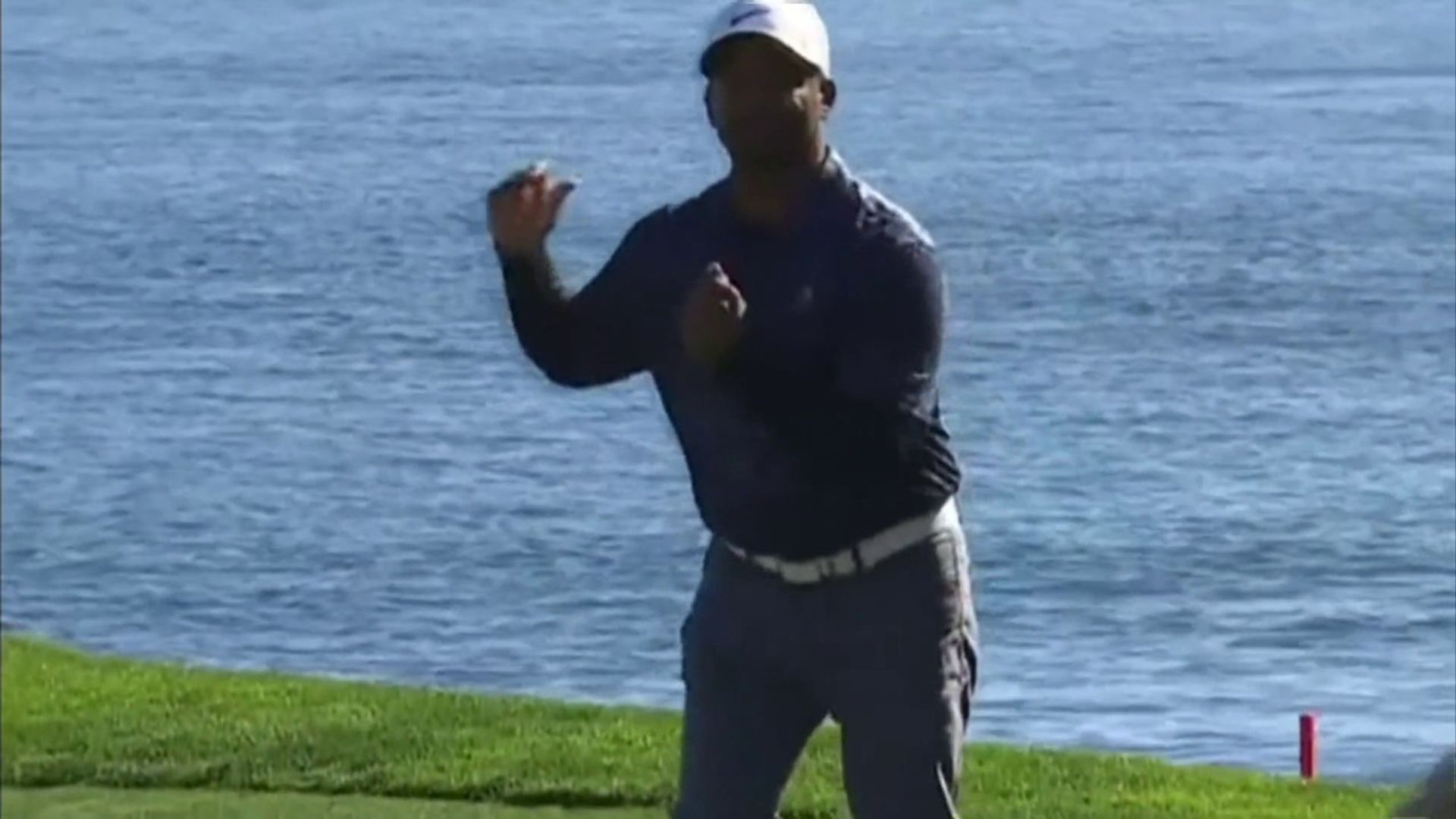 Fresh Prince's 'Carlton' dances after birdie!