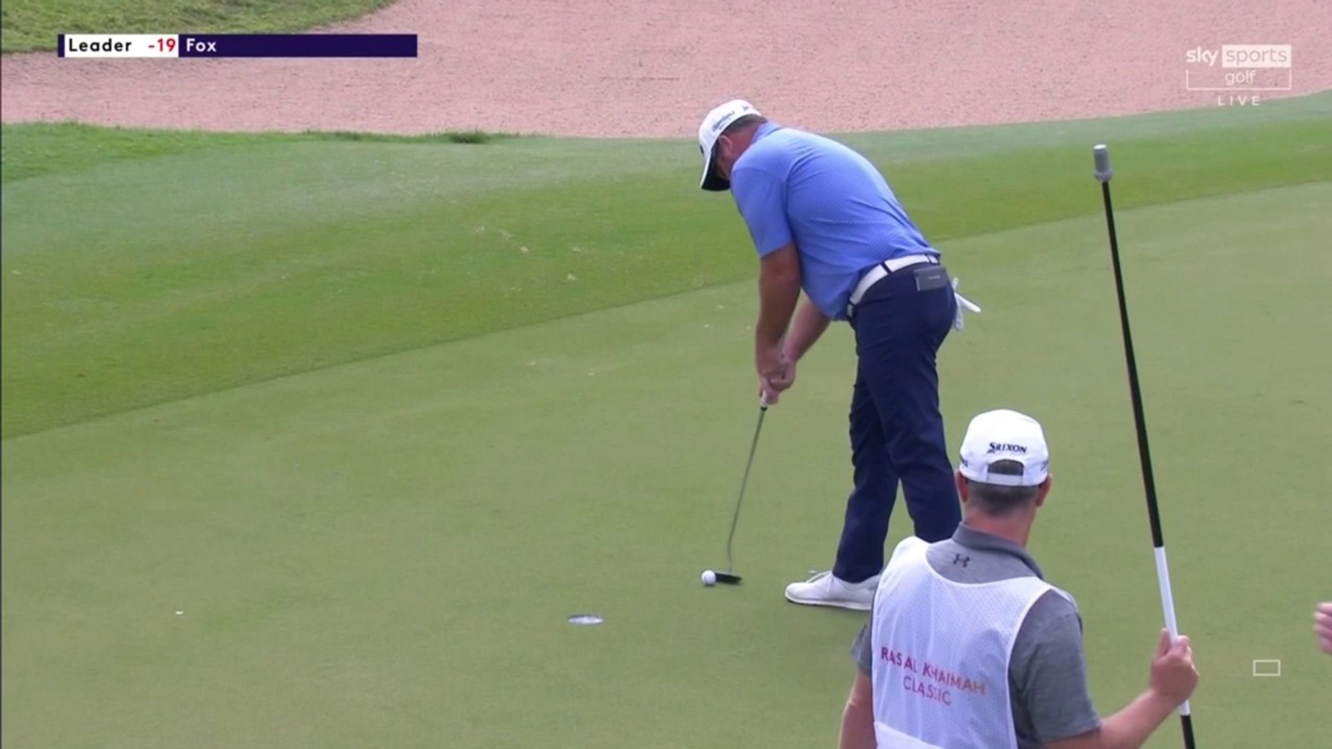 Ryan Fox misses 15-inch putt!