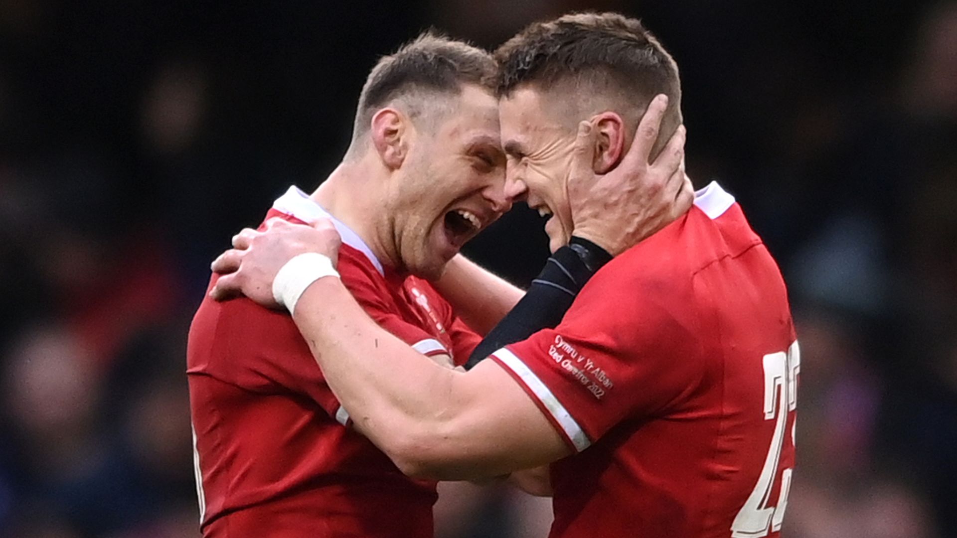 Biggar: Win one of my best with Wales | Townsend left disappointed