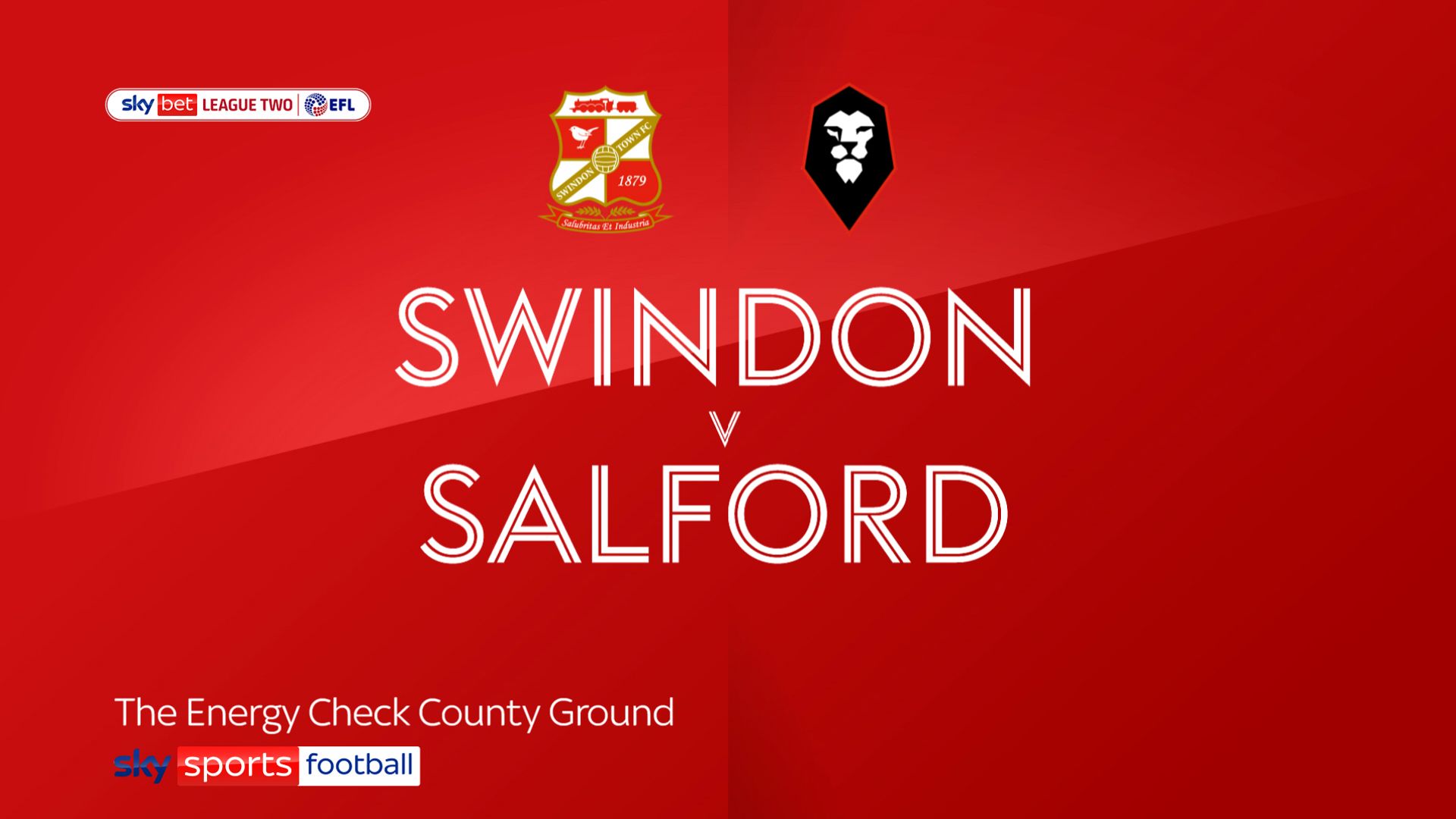 Swindon 0-0 Salford: Harry McKirdy sent off in stalemate at County Ground