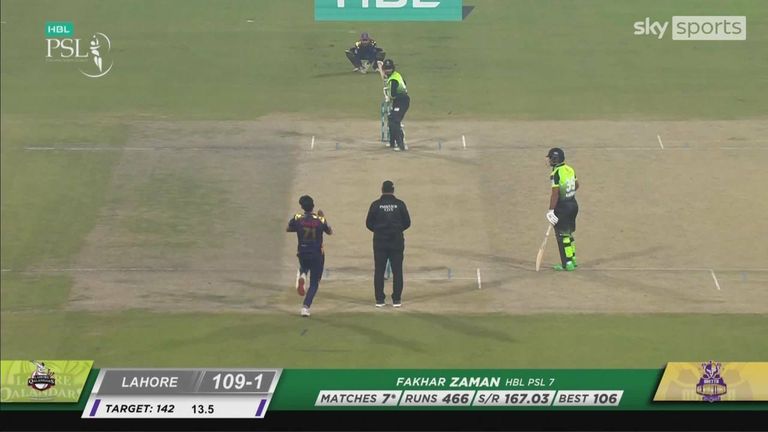 Highlights of Lahore Qalandars victory over Quetta Gladiators in the PSL