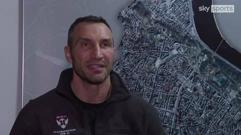 Wladimir Klitschko is ready to fight for Ukraine and says that no one other than Ukrainians will decide how they live their lives.