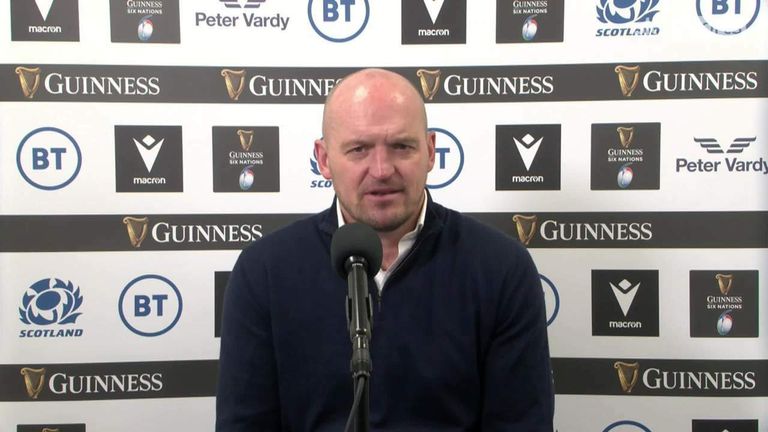 Scotland head coach Gregor Townsend says he was delighted with the victory