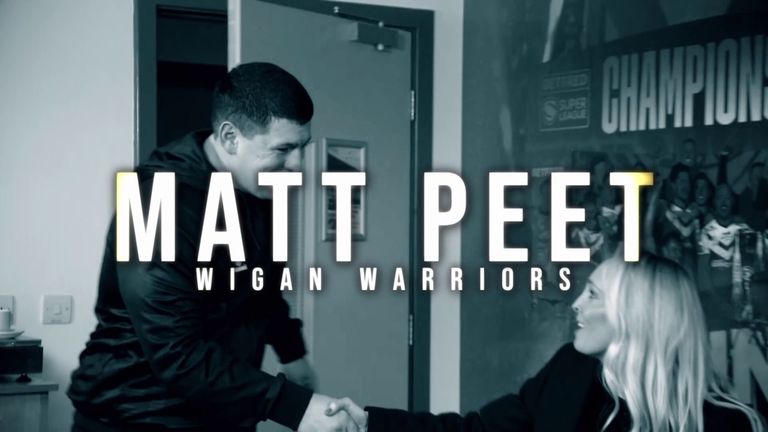 Jenna Brooks a parlé à Matt Peet plus tôt cette saison de son parcours dans l'entraînement de la Super League 