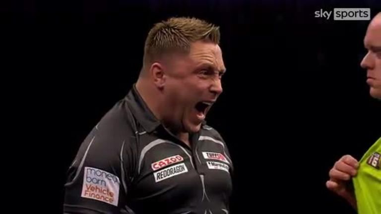 Price hit two nine-dart finishes in one night in the Premier League in Belfast...