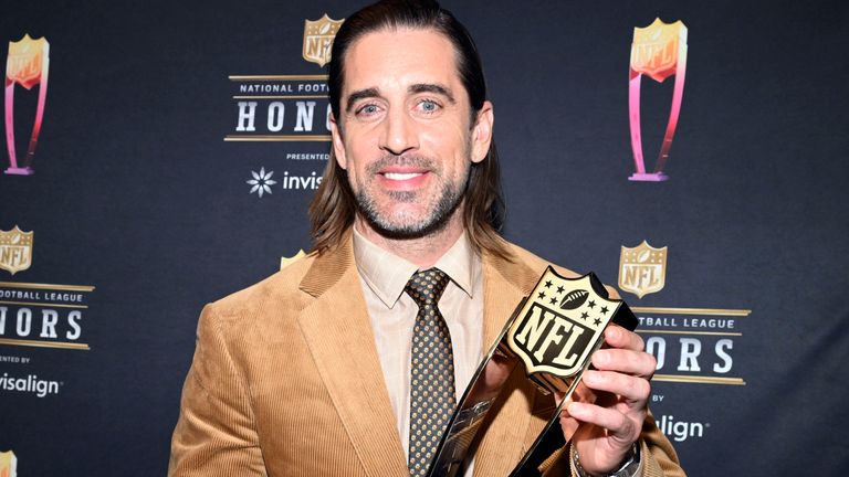 Packers QB Aaron Rodgers wins fourth NFL MVP award