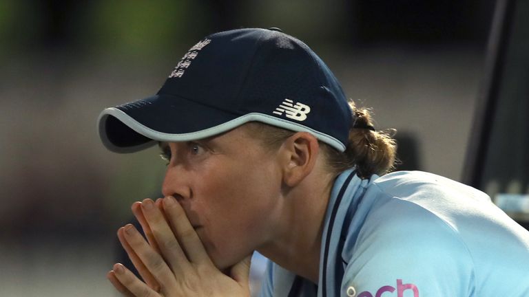 Captain Heather Knight says England were unlucky to lose the first ODI in Canberra, a result that saw Australia retain The Ashes