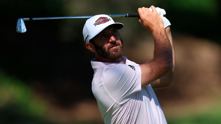 Dustin Johnson is ranked world No 6