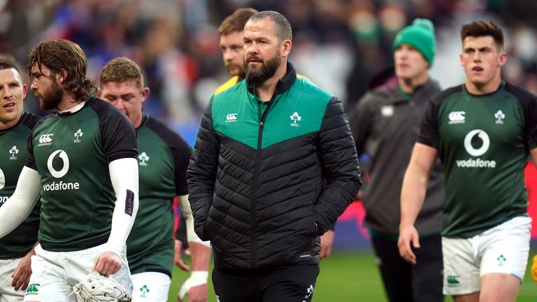 Andy Farrell's Ireland will be looking for a big win to remain in the title hunt 
