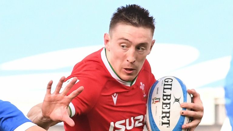 Josh Adams will play at centre for Wales against Ireland