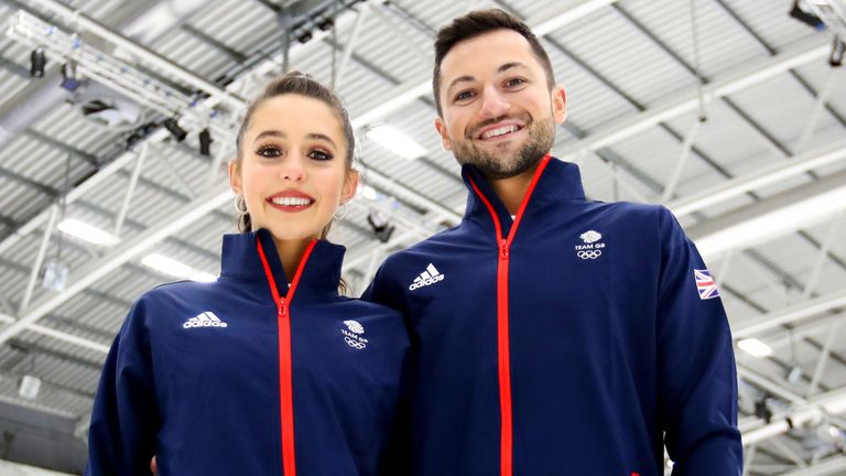 Fear and Gibson have risen into the upper ranks in figure skating ice dance since being paired together in 2015