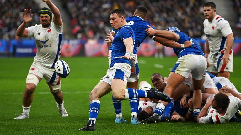 Italy lost to France on the opening weekend of the 2022 Six Nations
