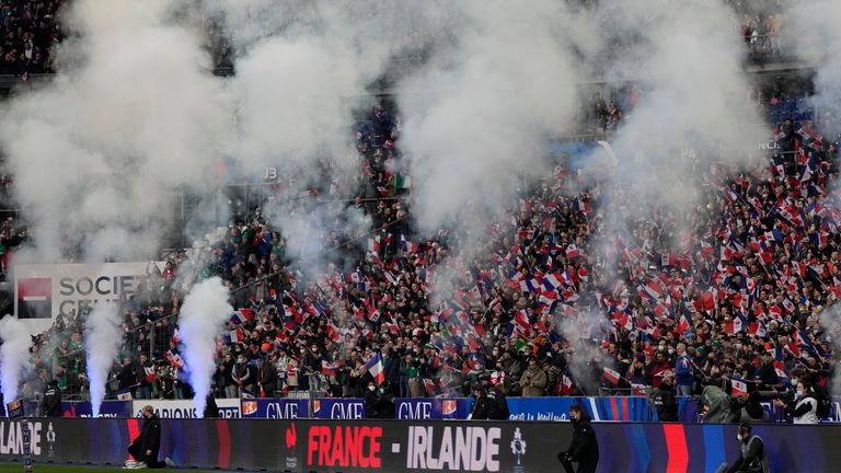 The Stade de France was in great voice and a wonderful spectacle as Les Bleus hung on to win 