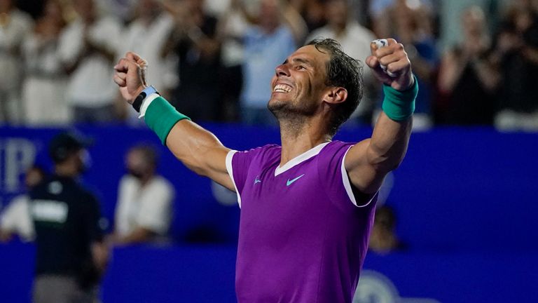 Rafael Nadal extend his career-best start for a season to 15-0 as he won his 91st ATP title in Acapulco