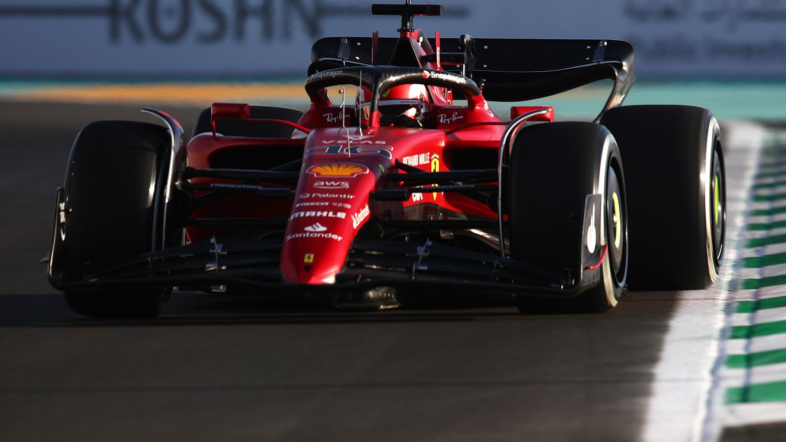 Saudi Arabian GP: Charles Leclerc edges Max Verstappen in Practice One with Mercedes off the pace