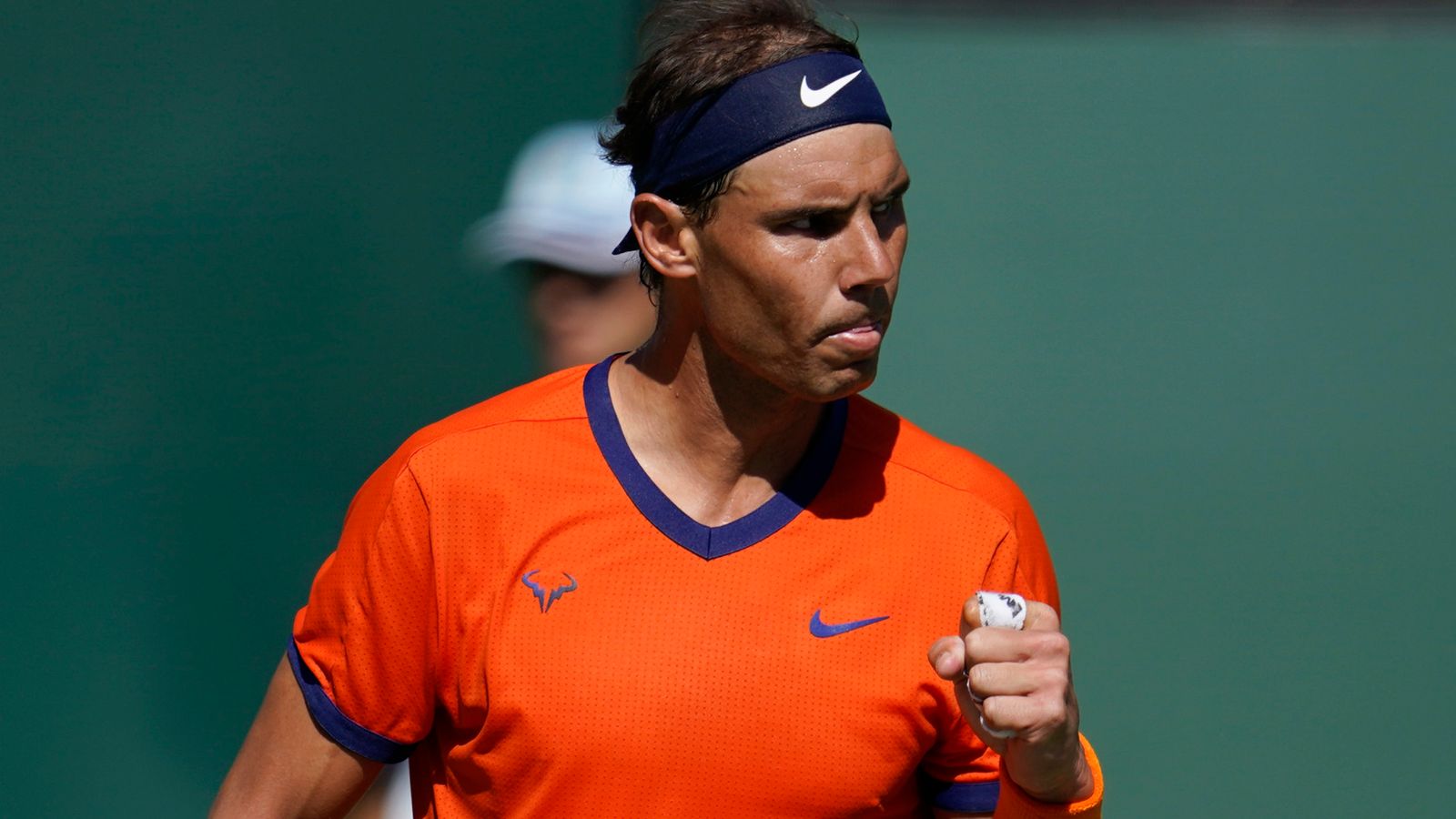 French Open: Rafael Nadal eases through to second round with straight sets win against Jordan Thompson