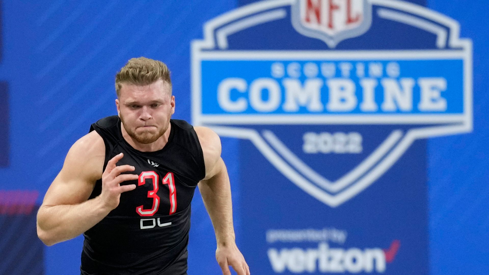 Hutchinson's 2022 NFL Scouting Combine workout