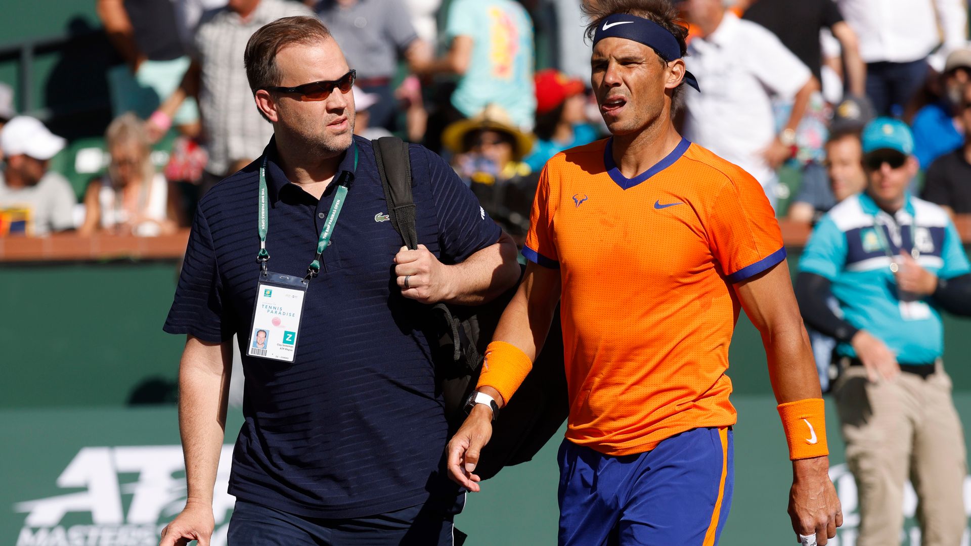 Nadal: I had problems breathing
