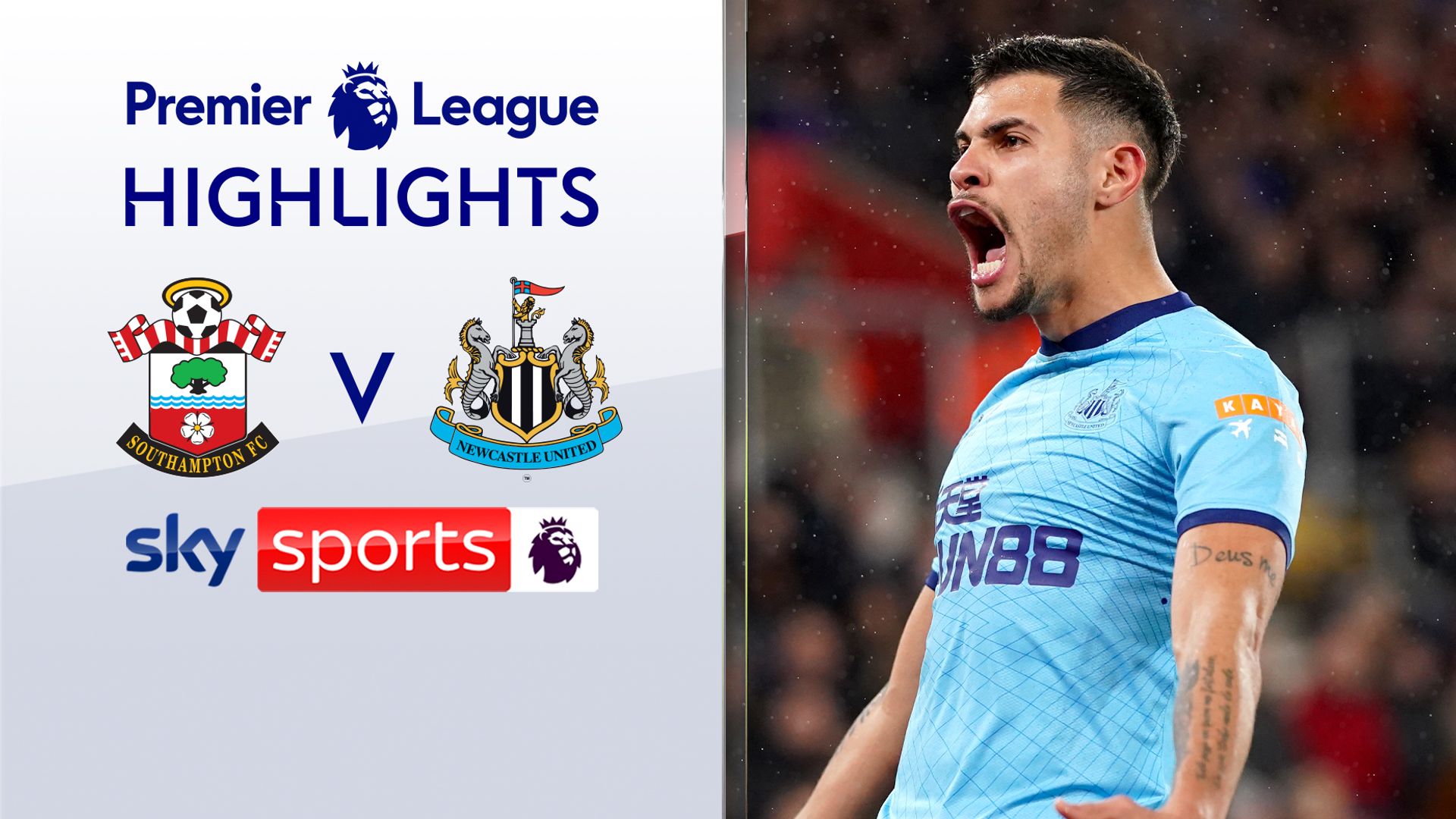 Guimaraes hits sublime winner for Newcastle at Saints