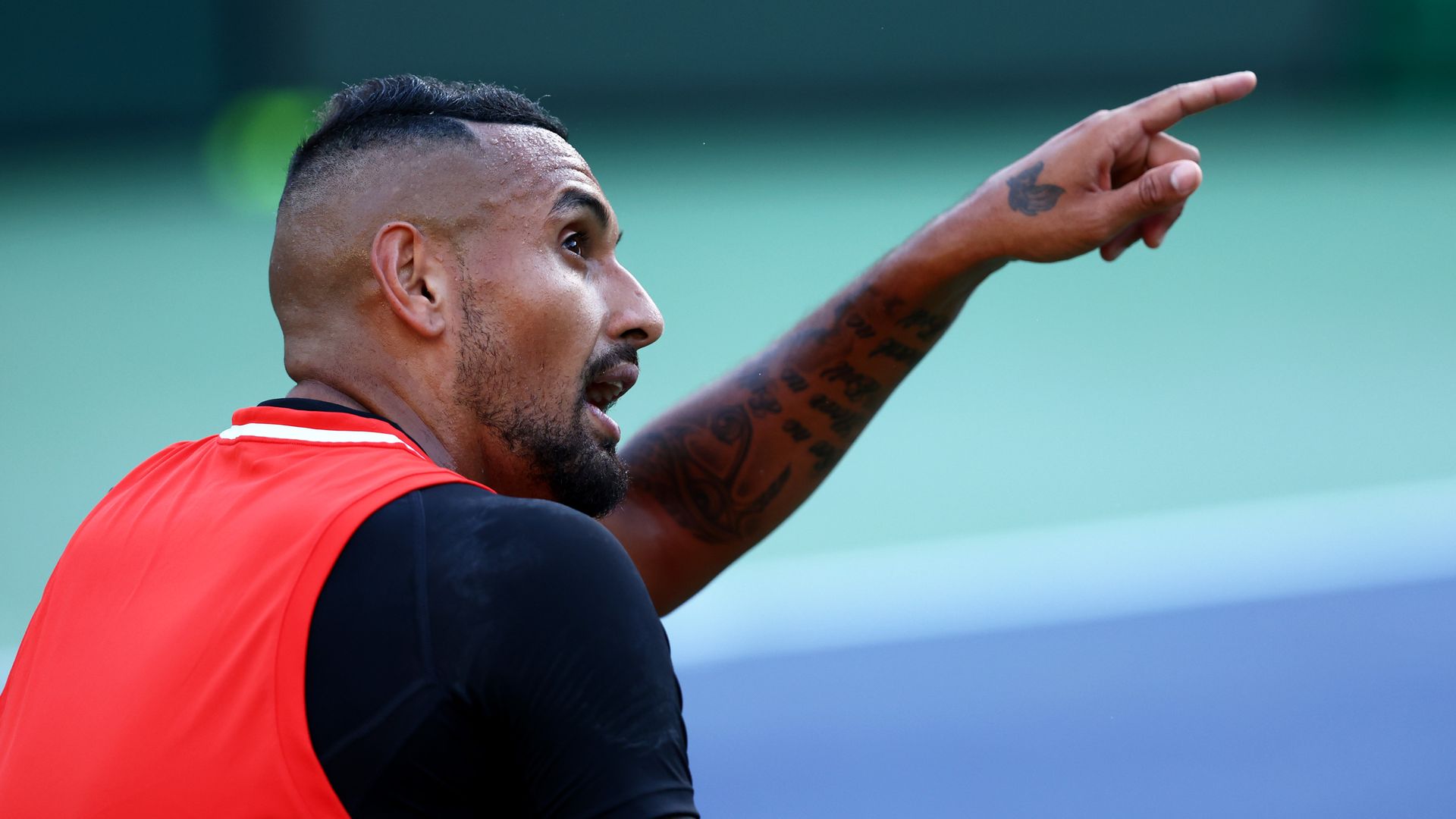 Kyrgios brings Ben Stiller into fan retort | Apologises to ball kid