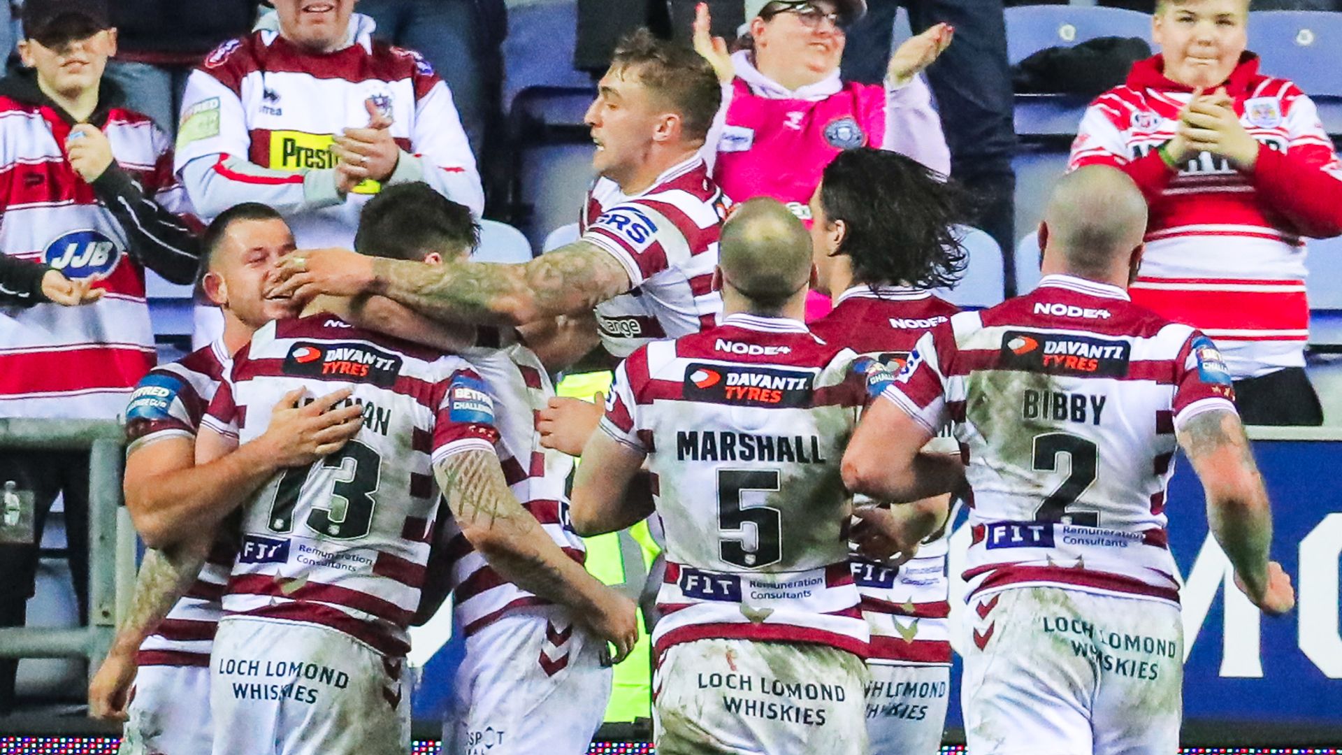 Wigan seal Challenge Cup QF place
