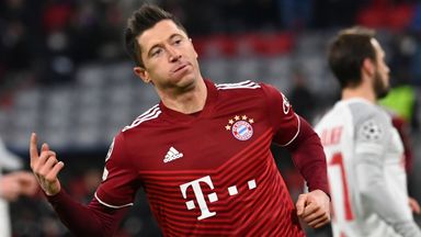 Robert Lewandowski has one year left on his Bayern Munich contract
