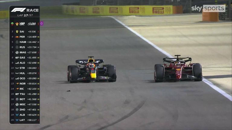 Verstappen ve Leclerc, Bahreyn Grand Prix'sinin liderliği için mücadele ediyor