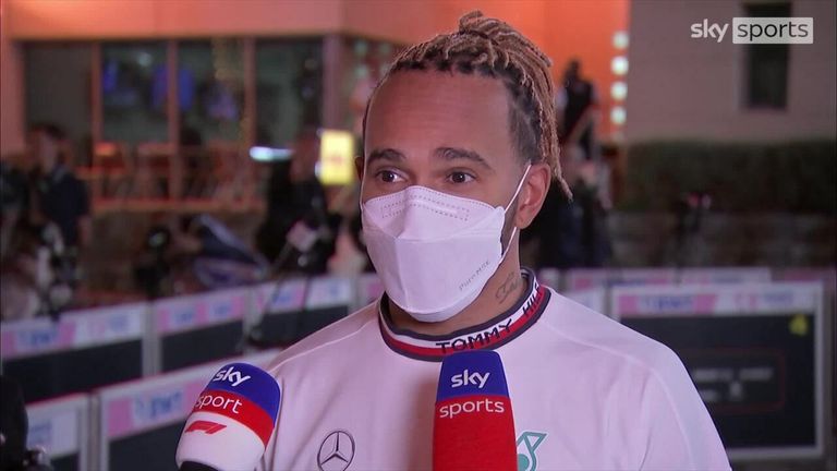 Lewis Hamilton was 'happy' to finish fifth in qualifying, but admits the Mercedes will not be able to challenge the Ferraris or Red Bulls in the race