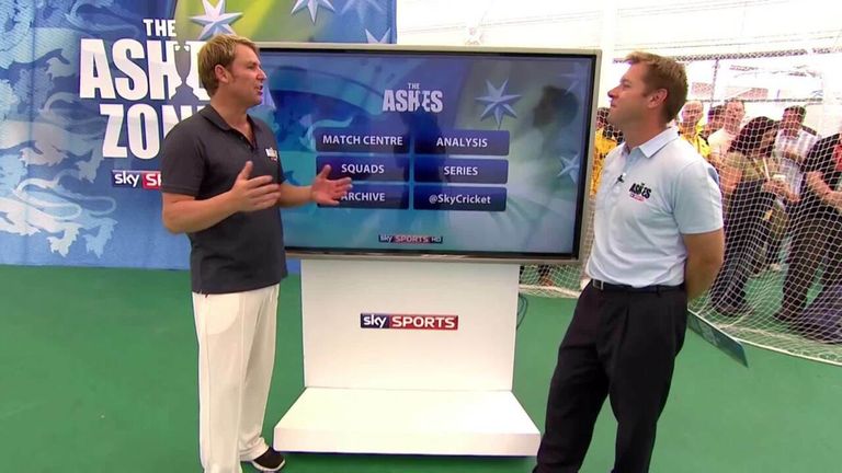 Back in 2013, Shane Warne joined Ian Ward, Andrew Strauss and Nasser Hussain to deliver an insight into his thought process when trying to take wickets