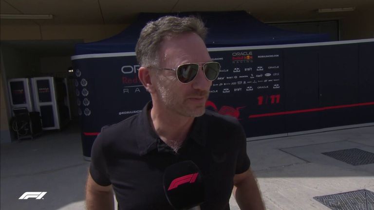 Christian Horner menjaga kartu ketat ketika datang ke pandangan pada update sidepod baru yang dibawa Mercedes ke tes Bahrain.