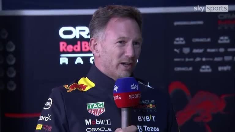 Christian Horner says that Ferrari were very fast on the first day of practice in Bahrain and it's great to see them back competitive again. 