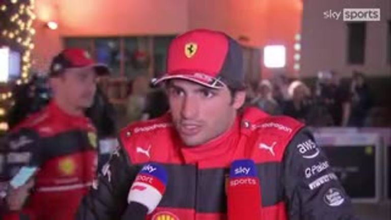 Carlos Sainz says his Ferrari team-mate Charles Leclerc deserved to take pole position as he is currently 'driving better'.