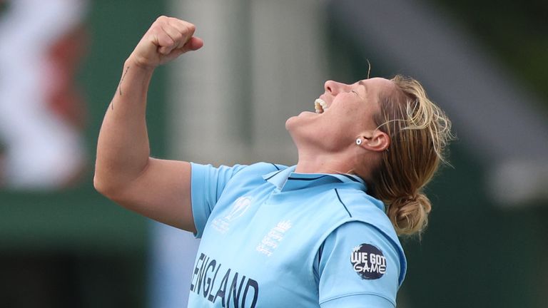 Following England's victory over Pakistan, Katherine Brunt says improvements in her game are constantly happening and that her confidence is coming back