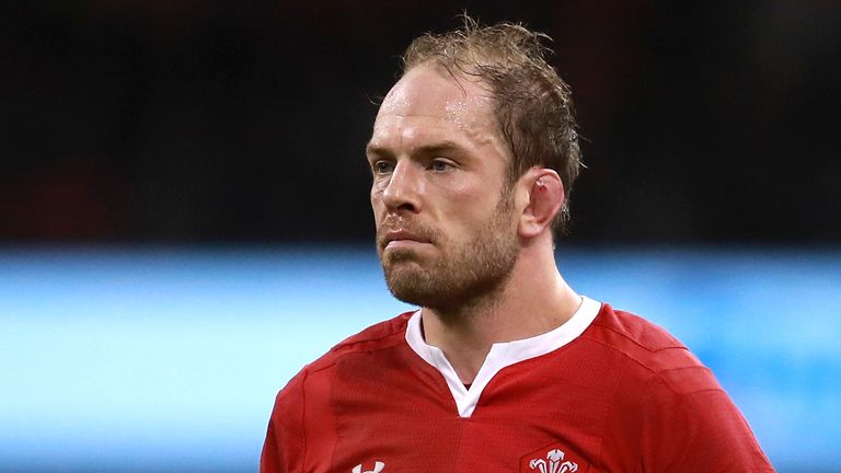 Alun Wyn Jones is named in the squad, but will not lead the side as captain