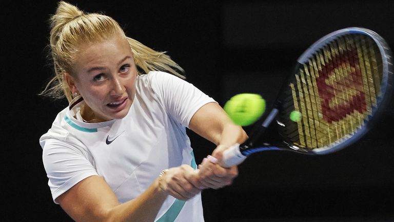 La tenista rusa Anastasia Potapova competirá bajo bandera neutral