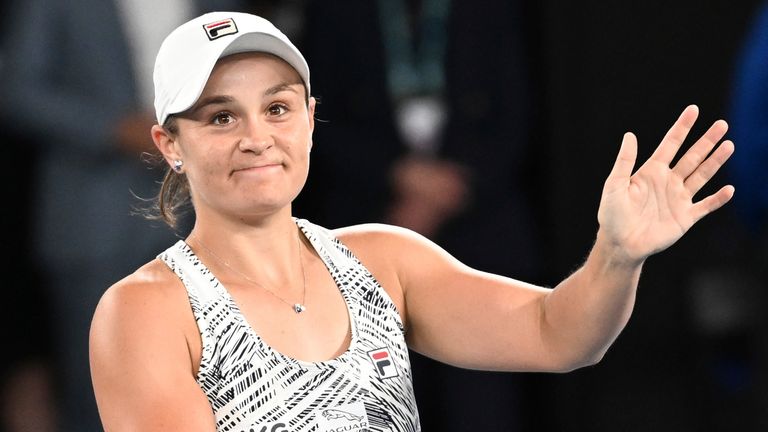 Former tennis world No 1 Ash Barty has signed up for a series of golf exhibition tournaments featuring 23 other sporting celebrities