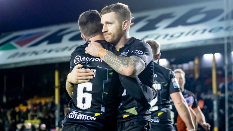 Will Salford celebrate Castleford again when they meet live on Sky Sports?