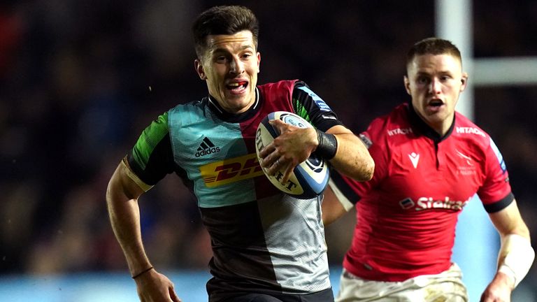 Cadan Murley ran in two tries as Harlequins defeated Newcastle