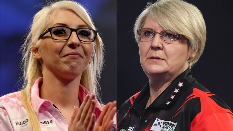 Fallon Sherrock and Lisa Ashton will be flying the flag for women's darts in Wolves