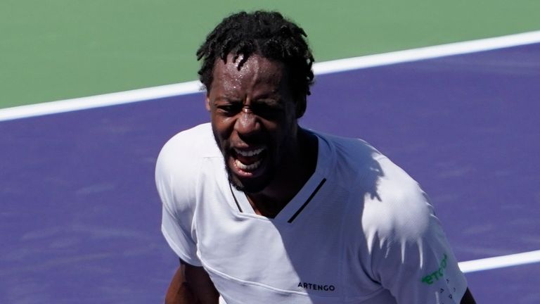 It was the first time in 13 years that Gael Monfils beat the No 1 ranked player in the world