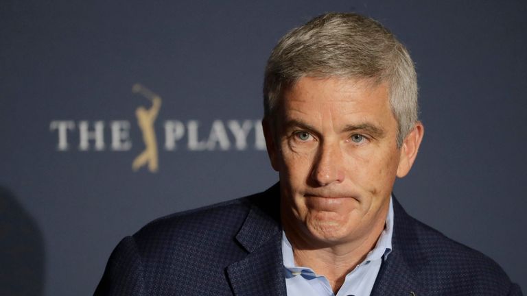 PGA Tour Commissioner Jay Monahan 